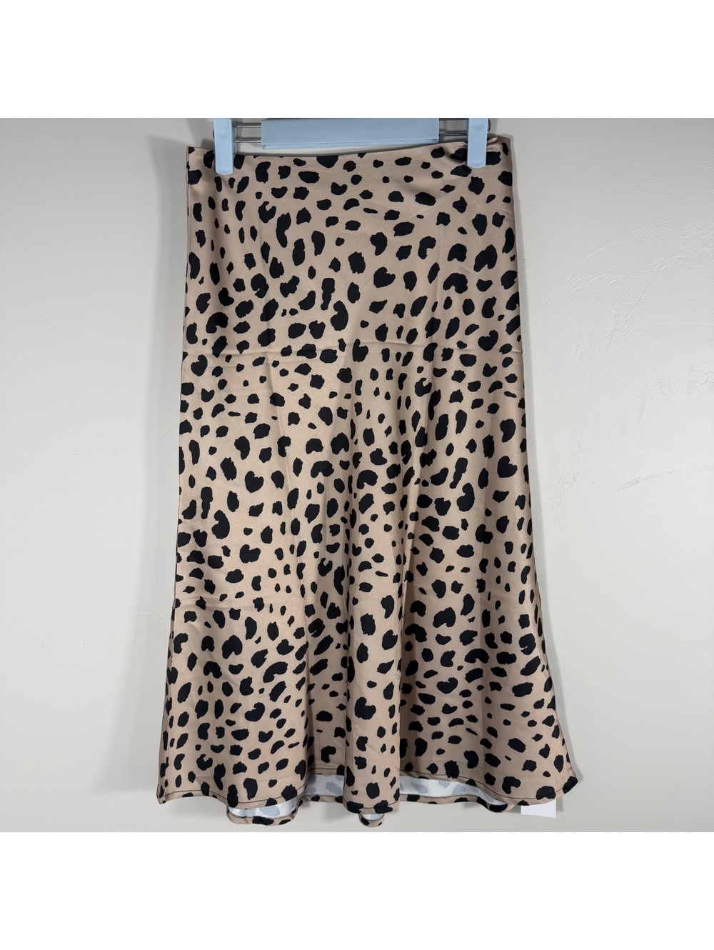 Leopard Print Midi Skirt | S